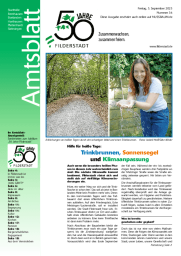 Ausgabe 36/2025 lesen