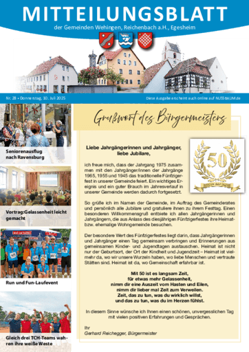 Ausgabe 28/2025 lesen
