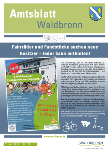 Ausgabe 29/2025 lesen