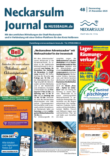 Ausgabe 48/2025 lesen