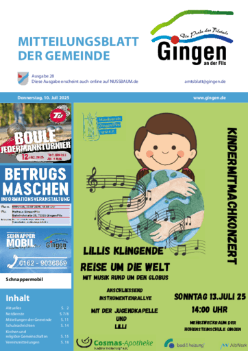 Ausgabe 28/2025 lesen