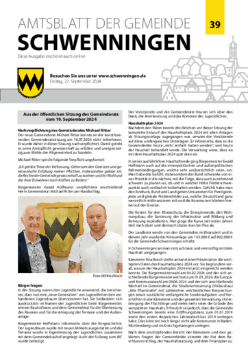 Ausgabe 39/2024 lesen