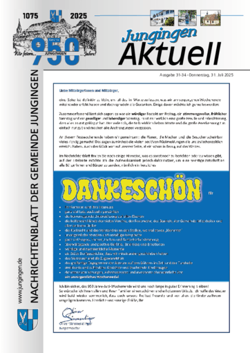 Ausgabe 31/2025 lesen