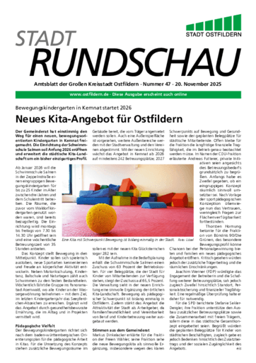 Ausgabe 47/2025 lesen