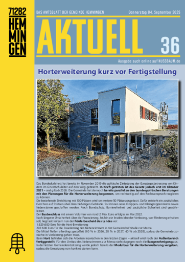 Ausgabe 36/2025 lesen