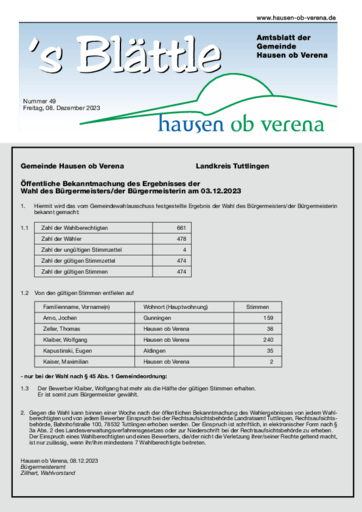 Ausgabe 49/2023 lesen