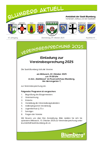 Ausgabe 41/2025 lesen