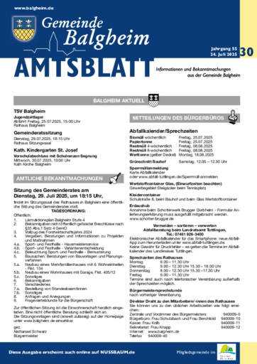 Ausgabe 30/2025 lesen