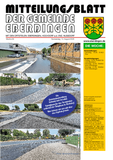 Ausgabe 33/2025 lesen
