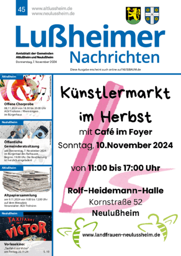 Ausgabe 45/2024 lesen