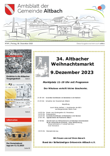 Ausgabe 49/2023 lesen