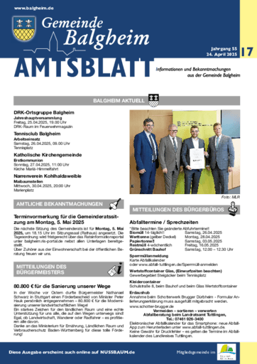 Ausgabe 17/2025 lesen