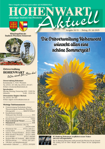 Ausgabe 30/2025 lesen