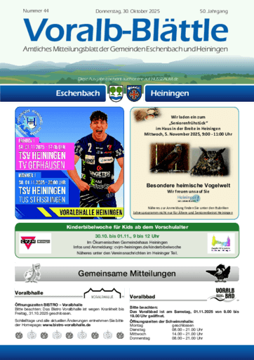 Ausgabe 44/2025 lesen