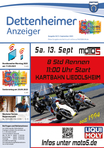 Ausgabe 36/2025 lesen