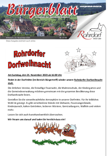 Ausgabe 47/2023 lesen
