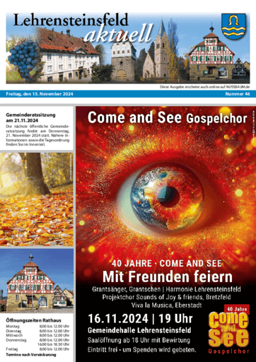 Ausgabe 46/2024 lesen
