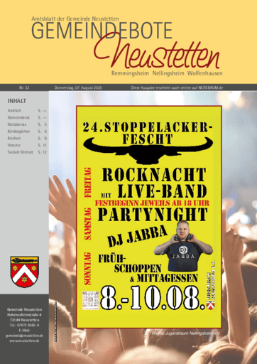 Ausgabe 32/2025 lesen