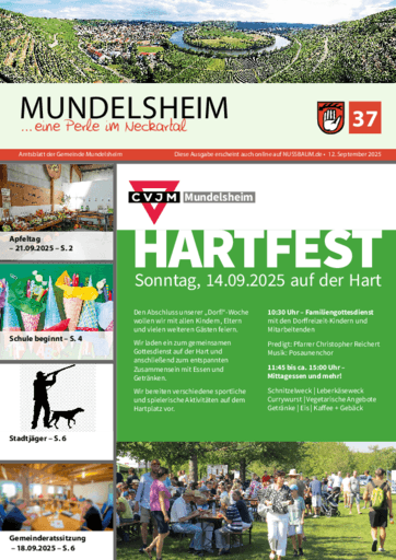 Ausgabe 37/2025 lesen