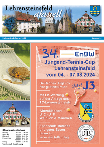 Ausgabe 31/2024 lesen