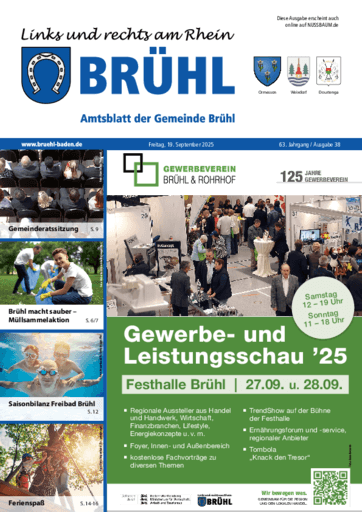 Ausgabe 38/2025 lesen