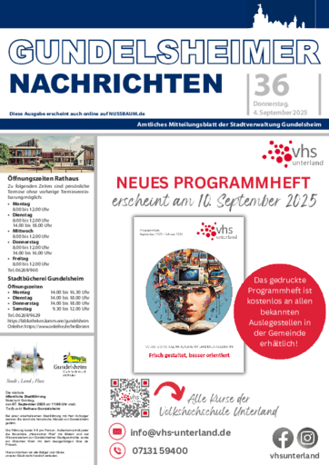Ausgabe 36/2025 lesen