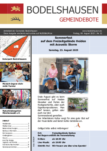 Ausgabe 32/2025 lesen