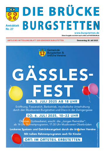 Ausgabe 27/2025 lesen