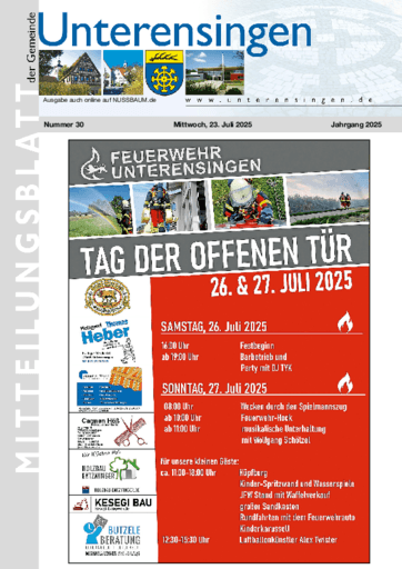 Ausgabe 30/2025 lesen