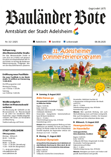 Ausgabe 32/2025 lesen