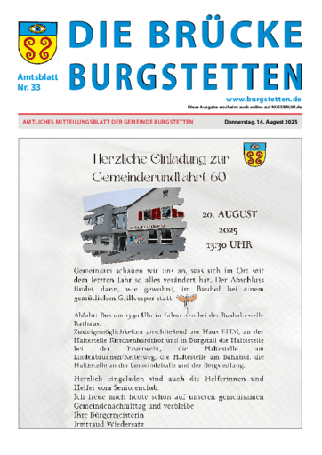 Ausgabe 33/2025 lesen