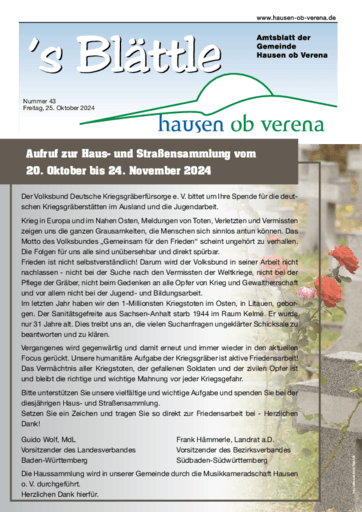 Ausgabe 43/2024 lesen