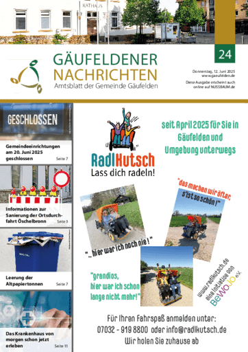 Ausgabe 24/2025 lesen