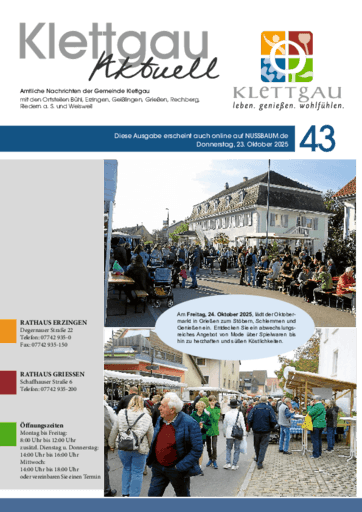 Ausgabe 43/2025 lesen