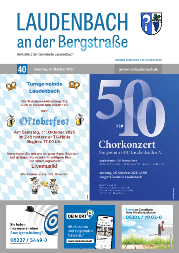 Ausgabe 40/2025 lesen