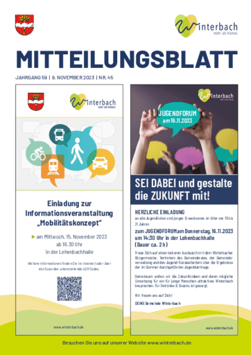 Ausgabe 45/2023 lesen
