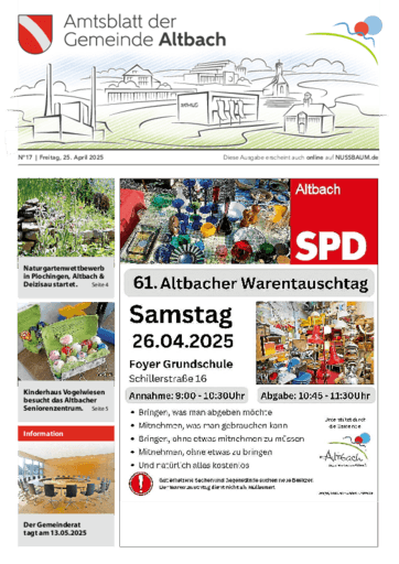 Ausgabe 17/2025 lesen