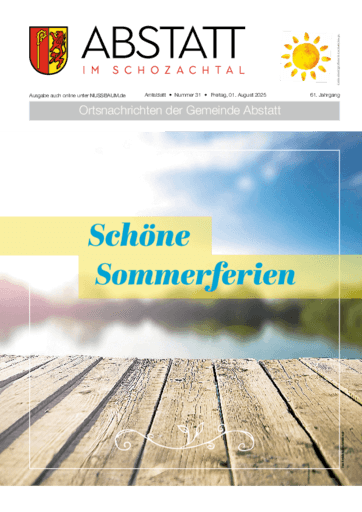 Ausgabe 31/2025 lesen