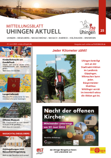 Ausgabe 25/2025 lesen