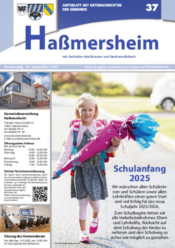 Ausgabe 37/2025 lesen