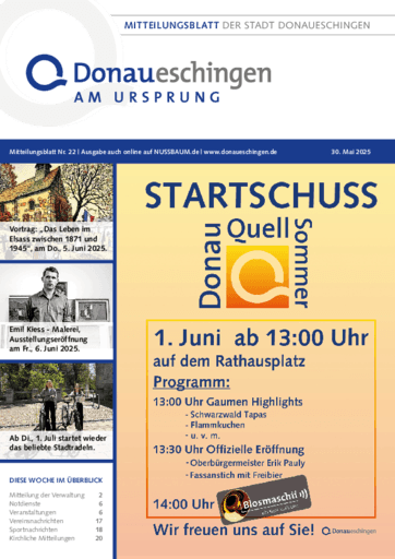 Ausgabe 22/2025 lesen