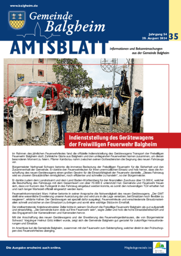 Ausgabe 35/2024 lesen