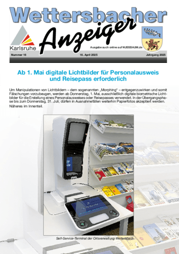 Ausgabe 16/2025 lesen