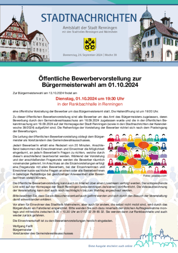Ausgabe 39/2024 lesen