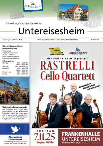 Ausgabe 44/2025 lesen