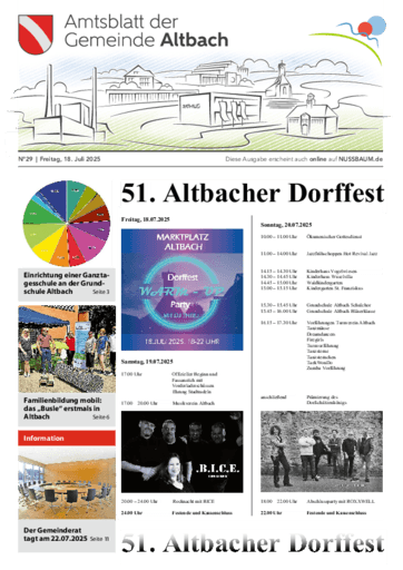 Ausgabe 29/2025 lesen