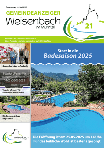 Ausgabe 21/2025 lesen