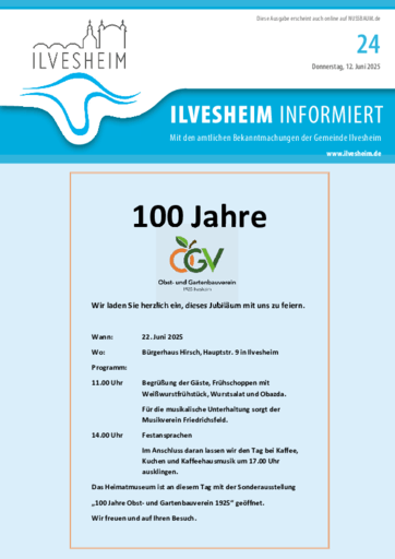 Ausgabe 24/2025 lesen