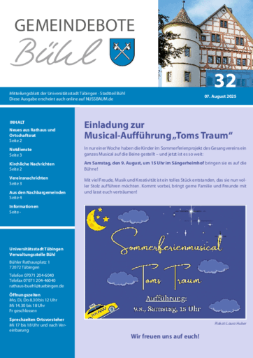 Ausgabe 32/2025 lesen