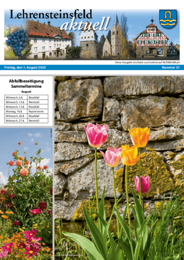 Ausgabe 31/2025 lesen